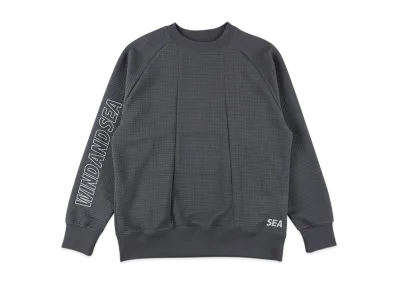 WIND AND SEA ES Tex Dimensional Crewneck Sweatshirt "Dark_Gray"