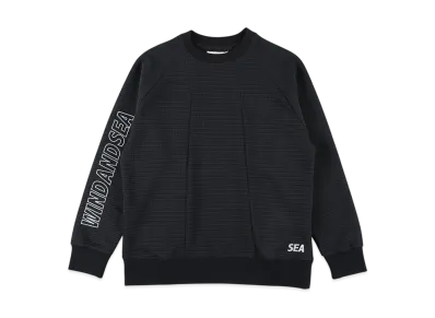 WIND AND SEA ES Tex Dimensional Crewneck Sweatshirt "Black"