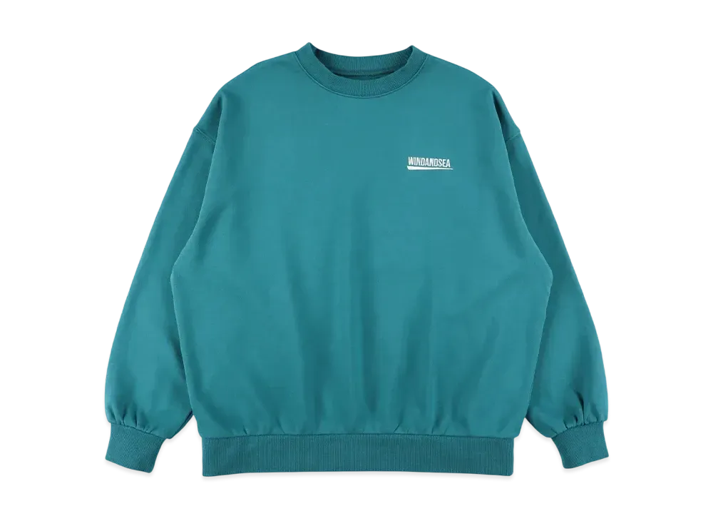 WIND AND SEA Fishnet Recycled Nylon Crew Neck "Sea_Foam"
