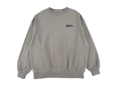 WIND AND SEA Fishnet Recycled Nylon Crew Neck "Sand_Gray"