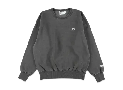 WIND AND SEA x Redwood Classics Pigment Polar Crewneck Sweatshirt "Black_Sand"
