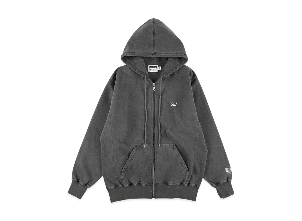 WIND AND SEA x Redwood Classics Pigment Logan Hooded Sweatshirt "Black_Sand"