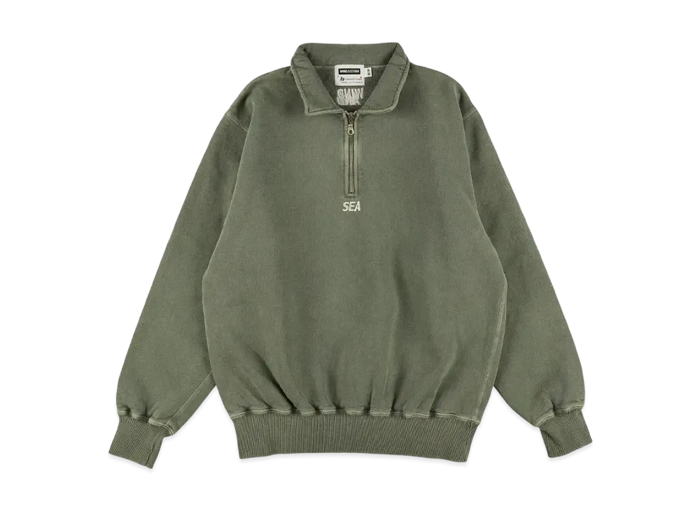 WIND AND SEA x Redwood Classics Pigment Bear Polo "Olive_Sand"