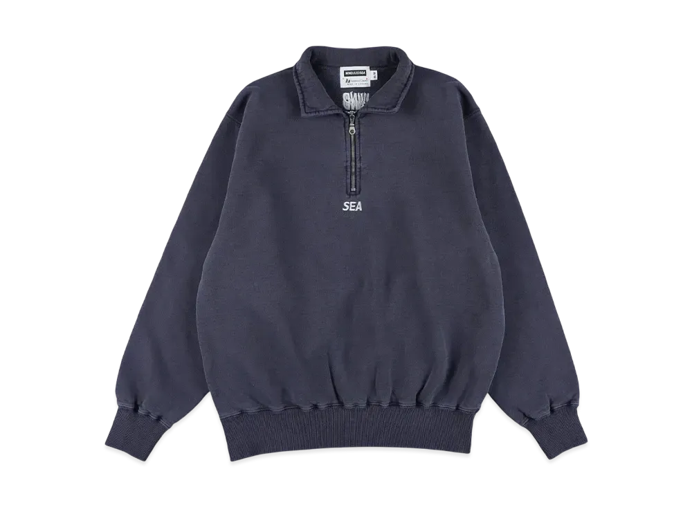 WIND AND SEA x Redwood Classics Pigment Bear Polo "Navy_Sand"