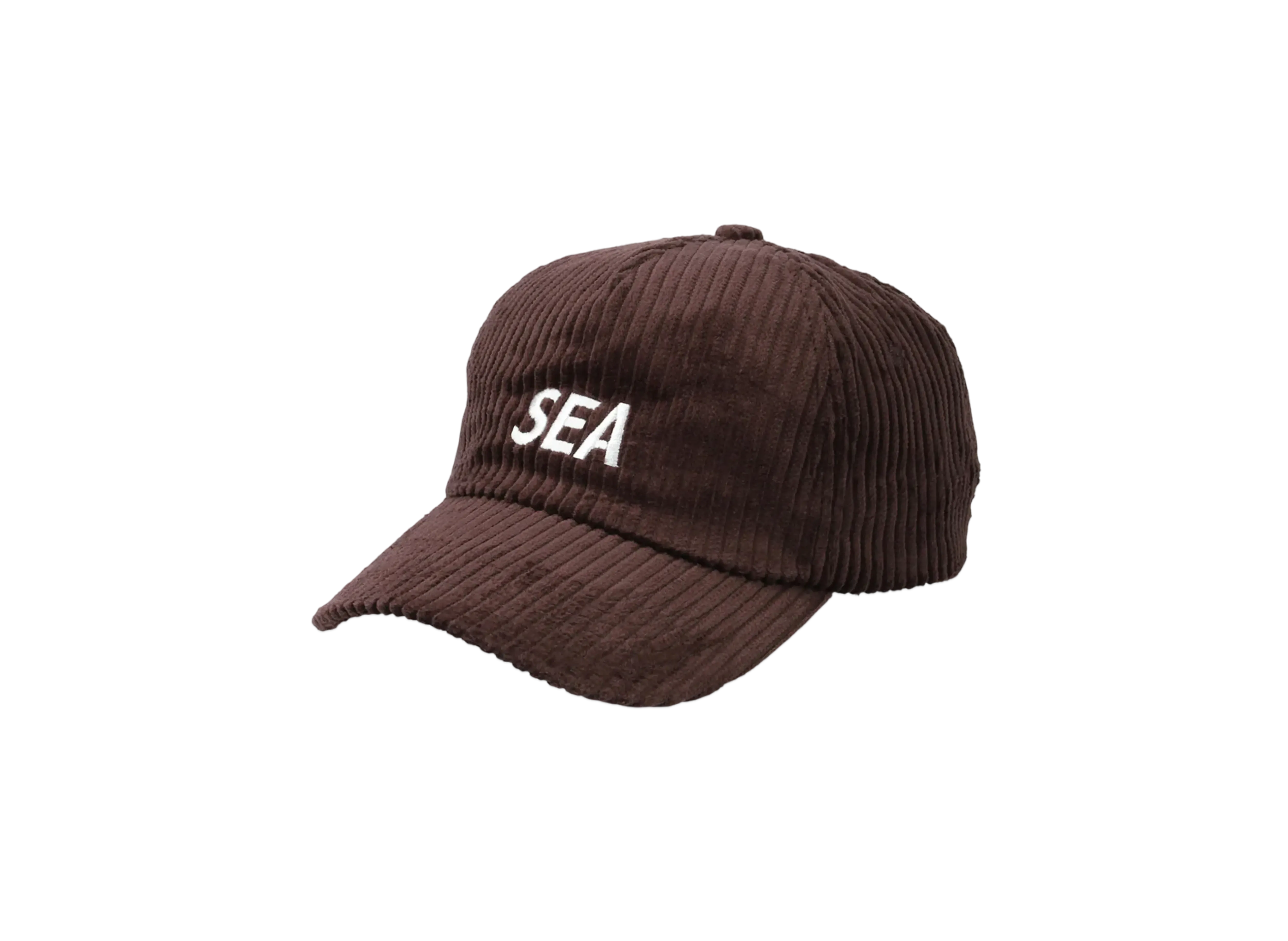 WIND AND SEA Sea Logo Corduroy Cap "Brown"