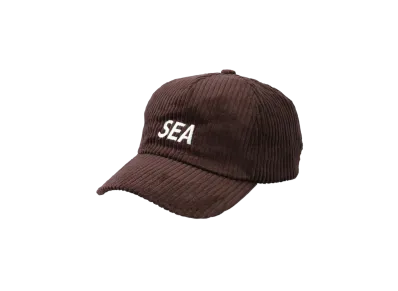 WIND AND SEA Sea Logo Corduroy Cap "Brown"
