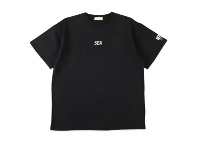 WIND AND SEA Glitch Limited Edition Black Over Dye S/S Tee "Black_Wh"