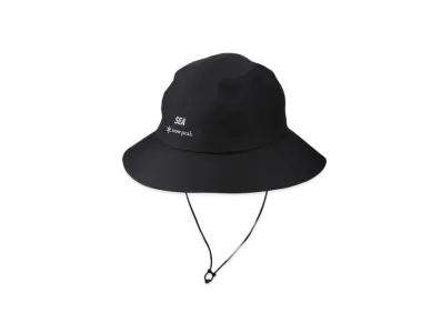 WIND AND SEA x Snow Peak Gore-Tex Rain Hat "Black"