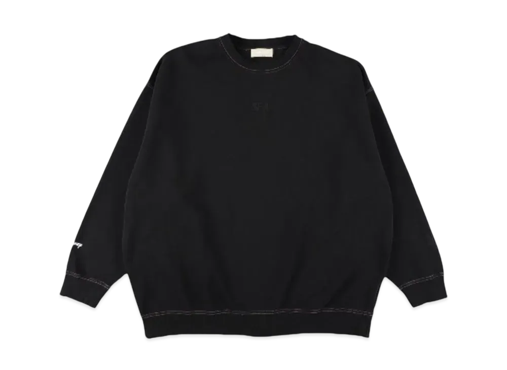 WIND AND SEA x Disney Black Crewnwck Sweatshirt "Pink"