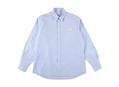 WIND AND SEA Cozy Oxford Shirt "Light Blue"
