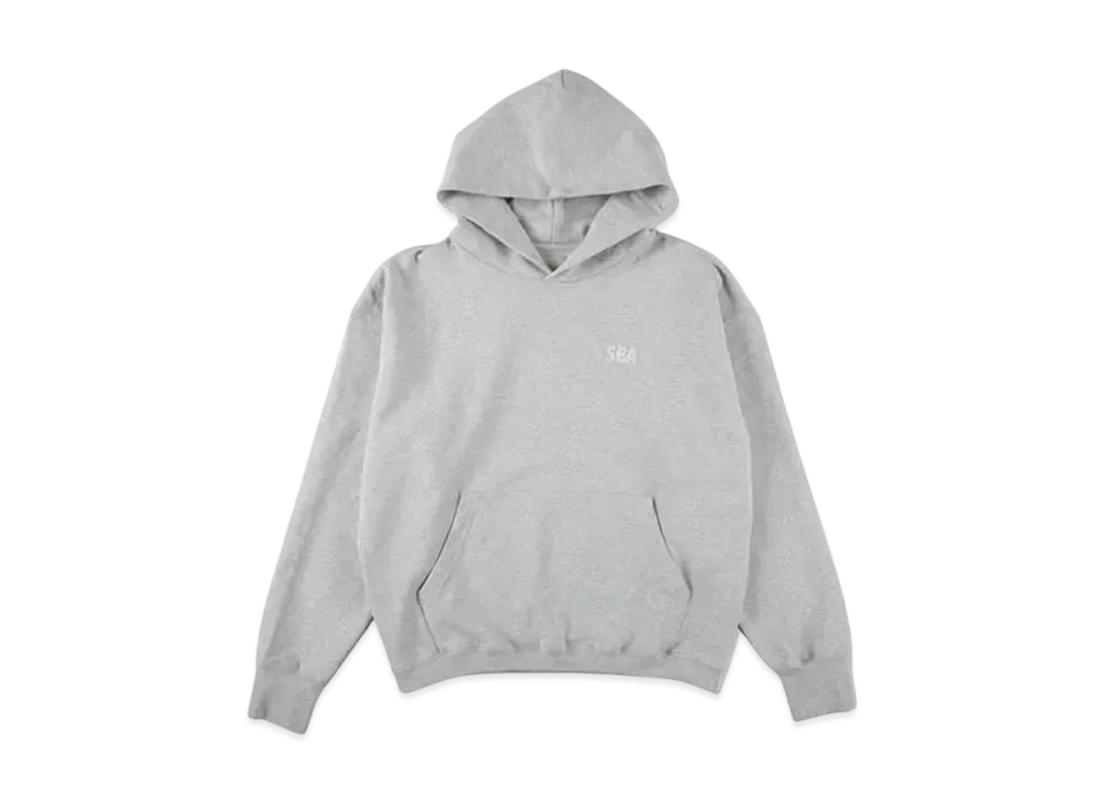 WIND AND SEA Cozy Hooded Sweatshirt "Heather Gray"