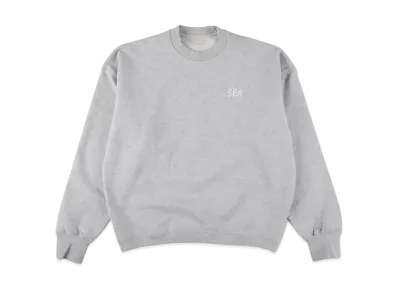 WIND AND SEA Cozy Crewneck Sweatshirt "Heather Gray"