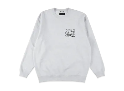 WIND AND SEA x SAMUEL Crewneck Sweatshirt (Radio Cassete) "Gray"