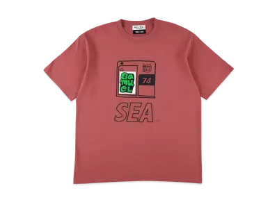 WIND AND SEA x SAMUEL S/S Tee (mini disc) "Red"