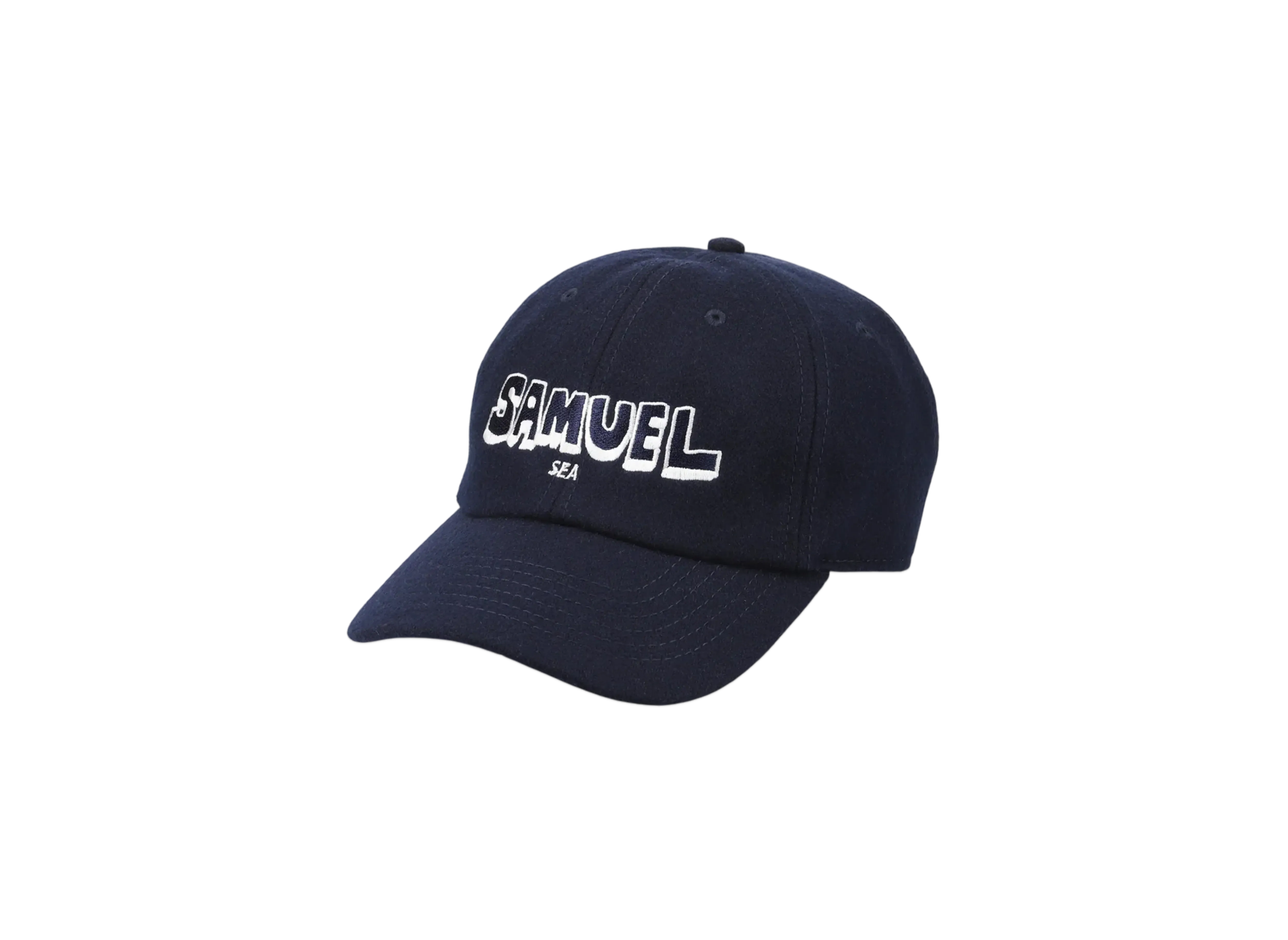 WIND AND SEA x SAMUEL Wool Cap "Navy"