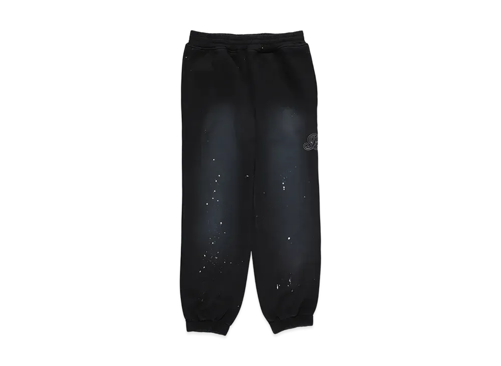 WIND AND SEA Fade Paint Sweat Pant "Black"