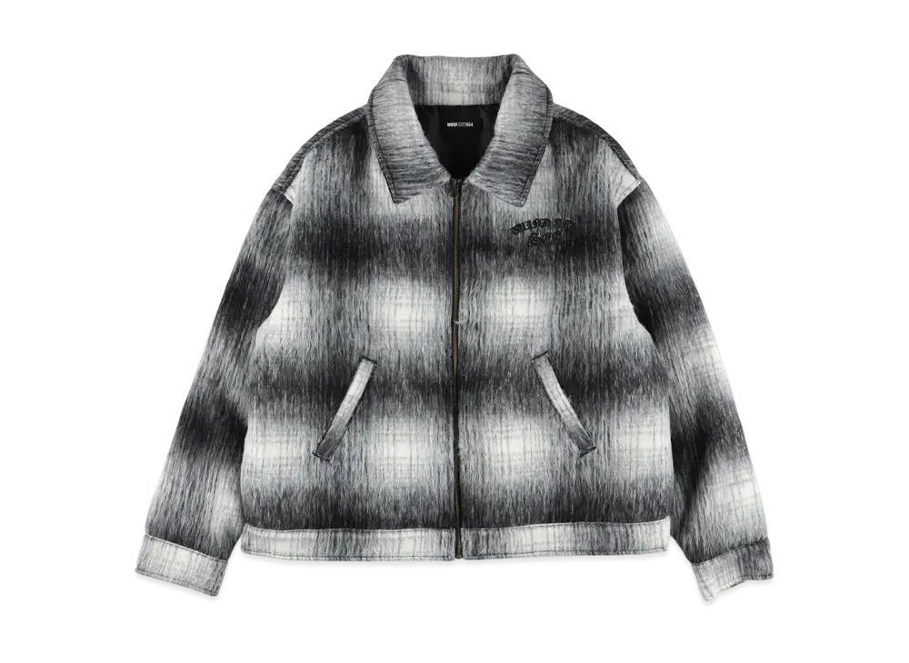 WIND AND SEA Zip Shaggy Jacket "Black"