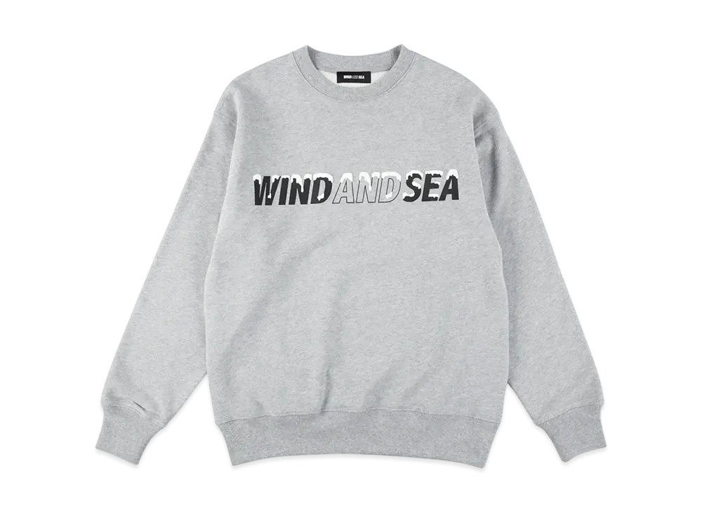 WIND AND SEA Xmas Logo Sweatshirt "Gray"