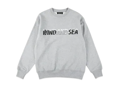 WIND AND SEA Xmas Logo Sweatshirt "Gray"