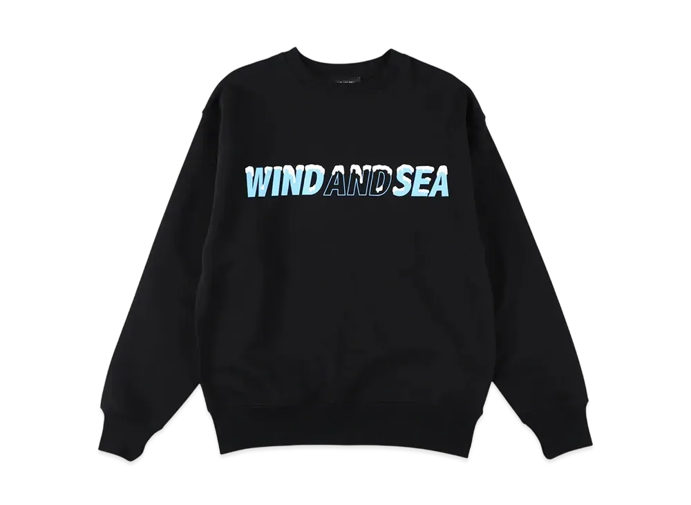 WIND AND SEA Xmas Logo Sweatshirt "Black"
