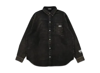 WIND AND SEA Wash Corduroy Shirt "Black"