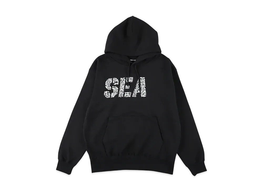WIND AND SEA x Gan Craft Hooded Sweatshirt "Black"