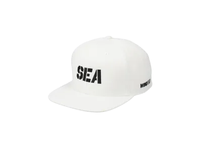 WIND AND SEA x Gan Craft Cap "White"