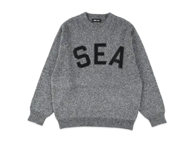 WIND AND SEA Patch Logo Sweater "Black"
