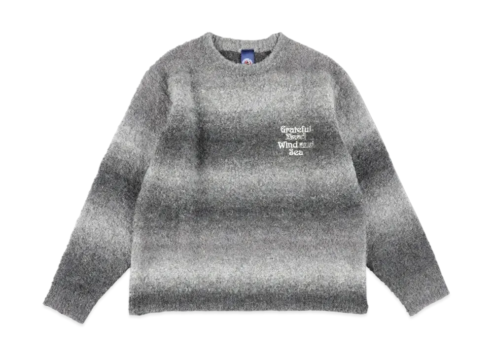 WIND AND SEA x Grateful Dead Dead Bear Knit "Black"