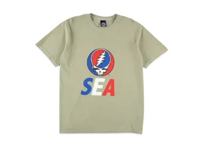 WIND AND SEA x Grateful Dead (Wind/Skull) S/S Tee "Sand"
