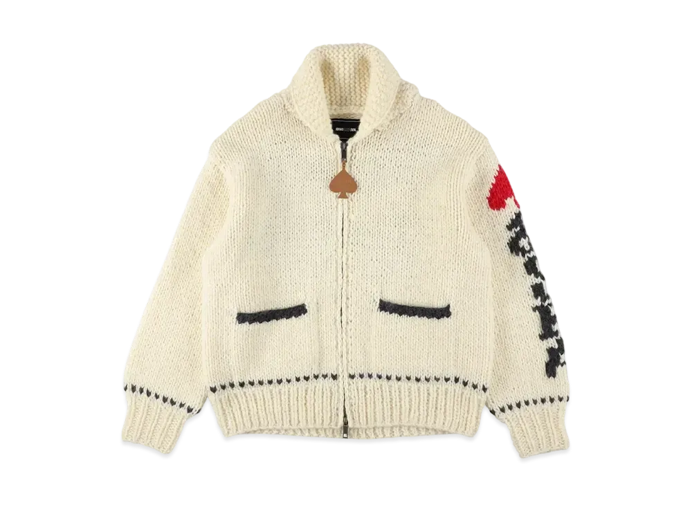 WIND AND SEA Cowichan Knit "OffWhite"