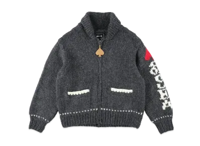 WIND AND SEA Cowichan Knit "Gray"