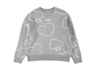 WIND AND SEA Crewneck Knit "Gray"