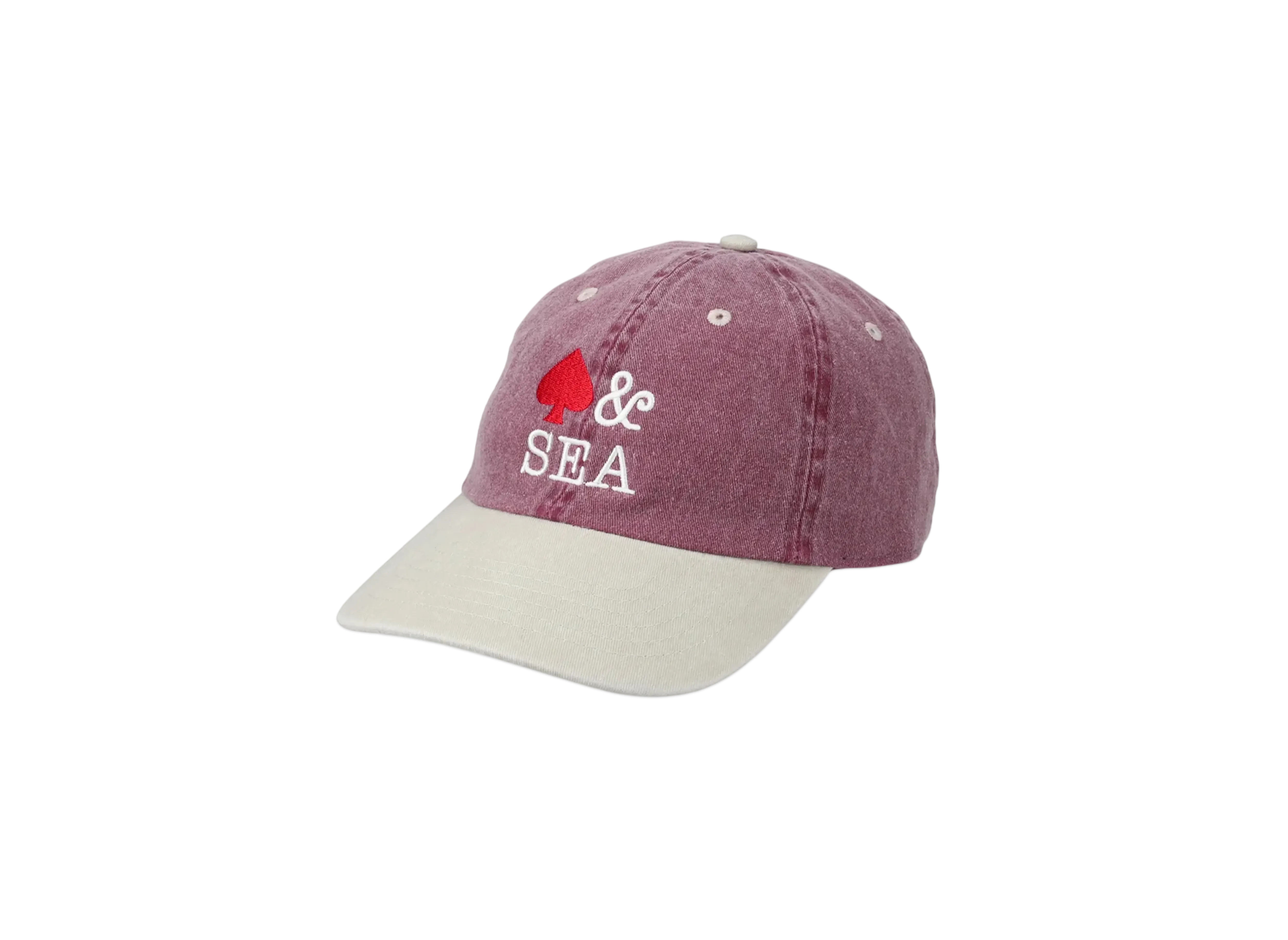 WIND AND SEA Cap(Spade) "Burgundy"