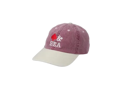 WIND AND SEA Cap(Spade) "Burgundy"