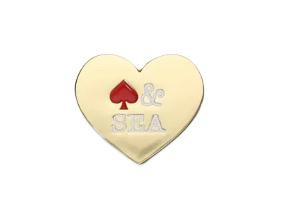 WIND AND SEA Pins B(Spade) "Gold"