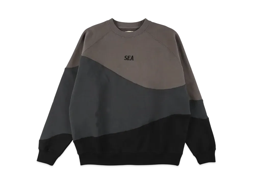 WIND AND SEA Switching Crew Neck Sweat Shirt "Switch"