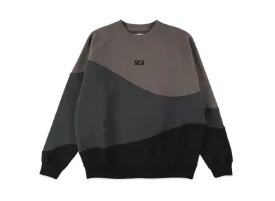 WIND AND SEA Switching Crew Neck Sweat Shirt "Switch"