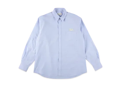 WIND AND SEA Cozy Oxford Shirt "LightBlue"