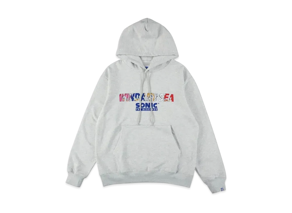 WIND AND SEA x Sonic The Hedgehog Hooded Sweatshirt "Gray"