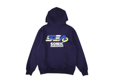 WIND AND SEA x Sonic The Hedgehog Hooded Sweatshirt "Navy"