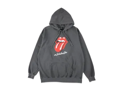 WIND AND SEA x The Rolling Stones Tongue Hooded Sweatshirt "Black"