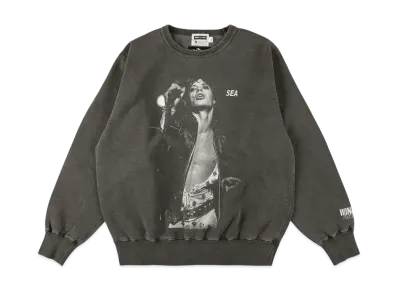 WIND AND SEA x The Rolling Stones x RWC Crewneck Sweatshirt "Black" WDS-C-TRS-25-Q2-14