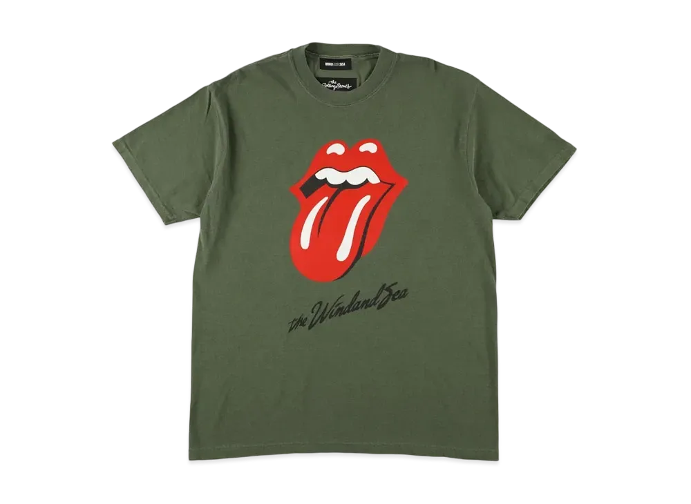u*e様 WIND AND SEA Rolling Stones コラボTシャツ WIND AND SEA Tシャツ S The Rolling Stones - メルカリ
