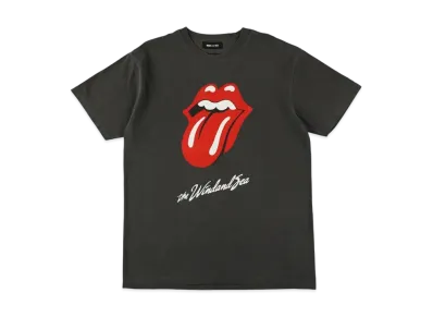 WIND AND SEA x The Rolling Stones Tongue S/S Tee "Black"