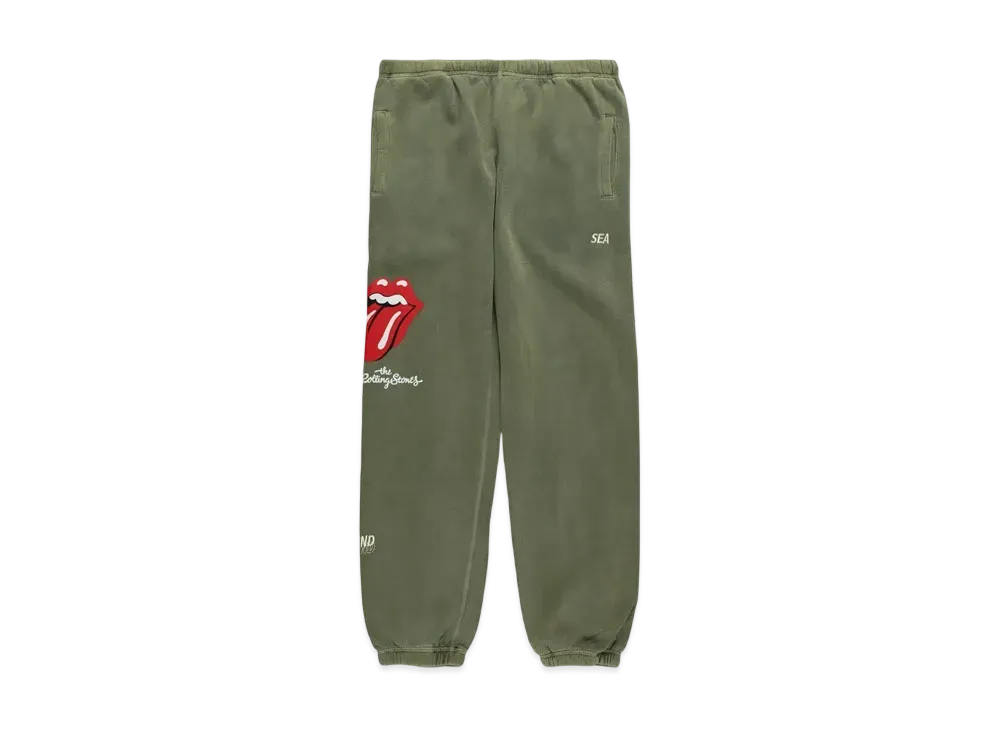 WIND AND SEA x The Rolling Stones x RWC Camper Pant "Olive"