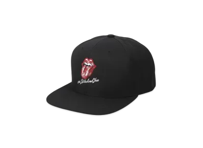 WIND AND SEA x The Rolling Stones Tongue Cap "Black"