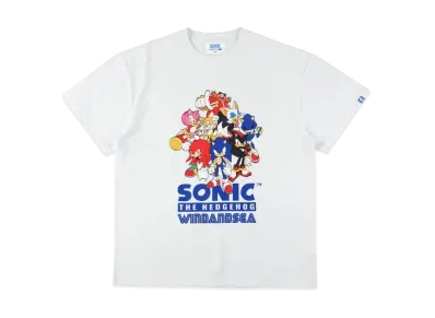 WIND AND SEA x Sonic The Hedgehog S/S Tee "White"