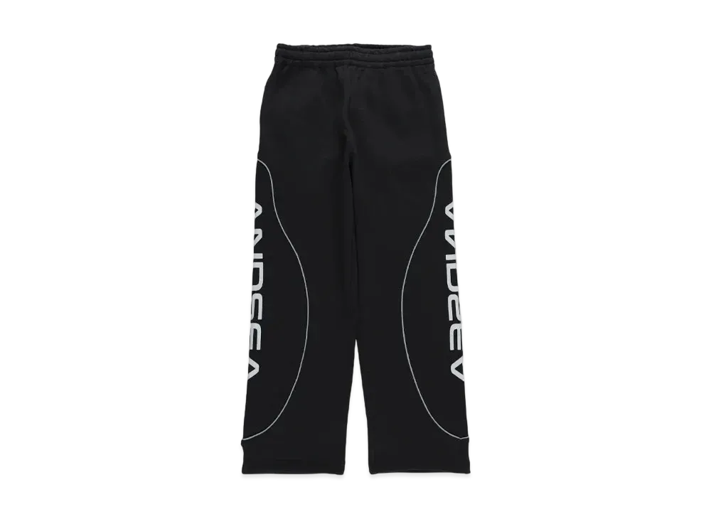 WIND AND SEA Piping Sweat Pant "Black"