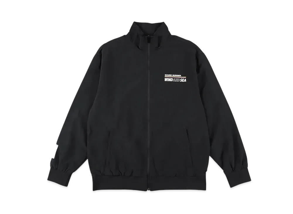 WIND AND SEA x Sound Burger Track Jacket "Black"
